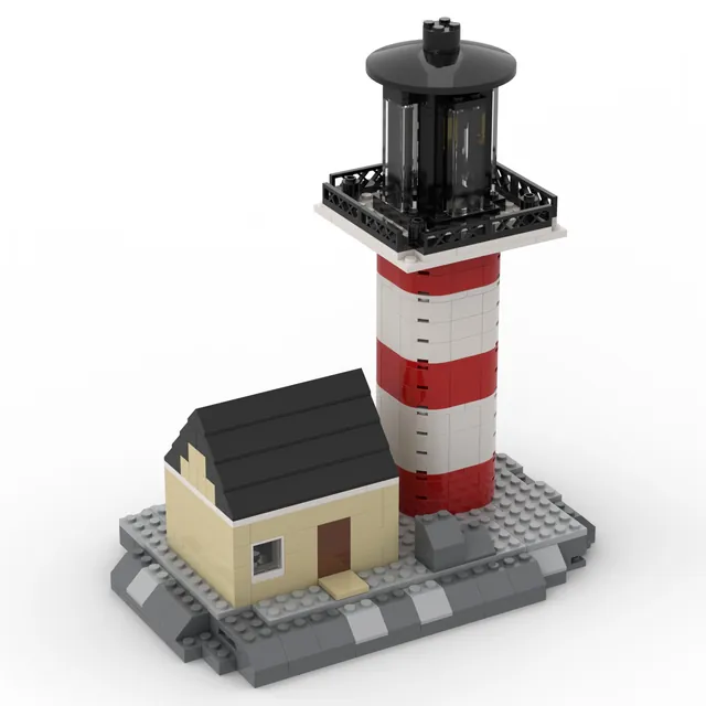 Lighthouse: brick model render