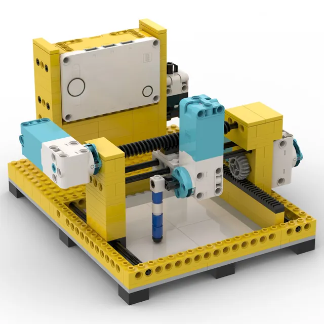 Mood plotter: brick model render